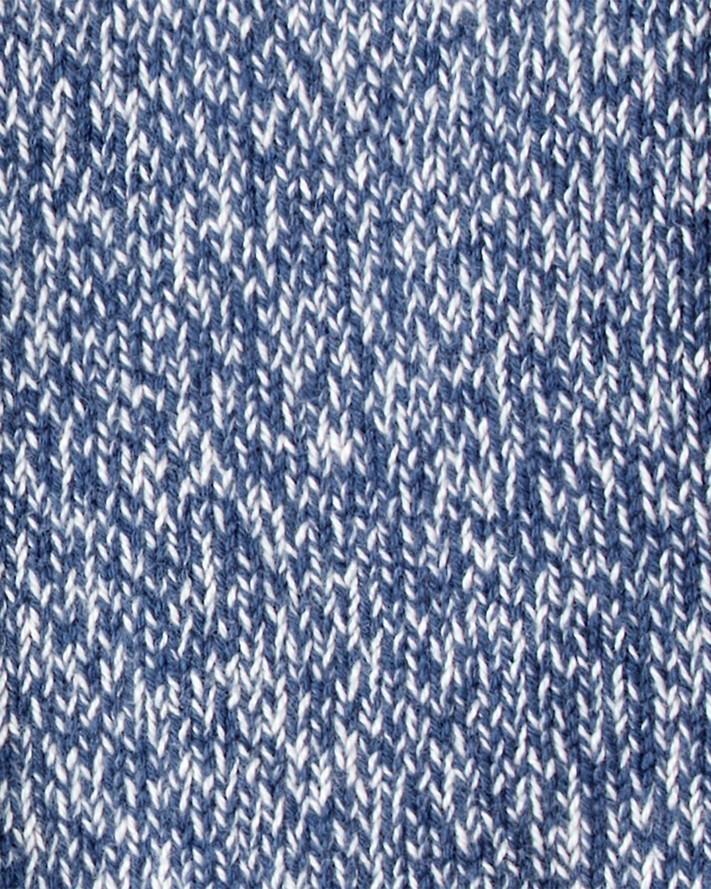 Baby Boy 2-Piece Cardigan Sweaterknit Outfit Set - Blue