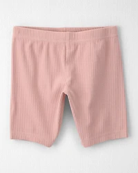 Girls 2-Piece Top & Short Set Made with Organic Cotton Strawberry Print