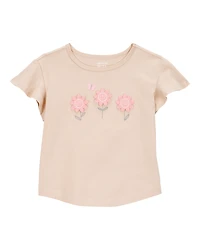 Toddler Floral Short-Sleeve Tee