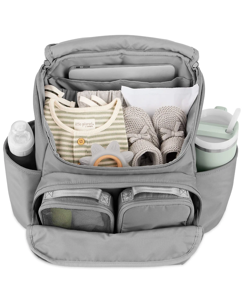 Forma Next Backpack Diaper Bag - Grey