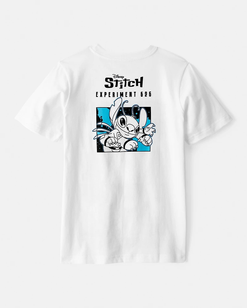 Boys Disney© Lilo & Stitch Short-Sleeve Graphic Tee - White