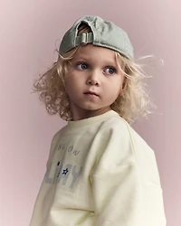 Toddler 'Going On Holiday' Dolman-Sleeve Sweatshirt - Yellow