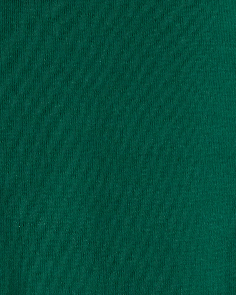 Toddler Christmas Fair Isle Cotton Long-Sleeve Snug Fit 2-Piece pyjamas - Green/White