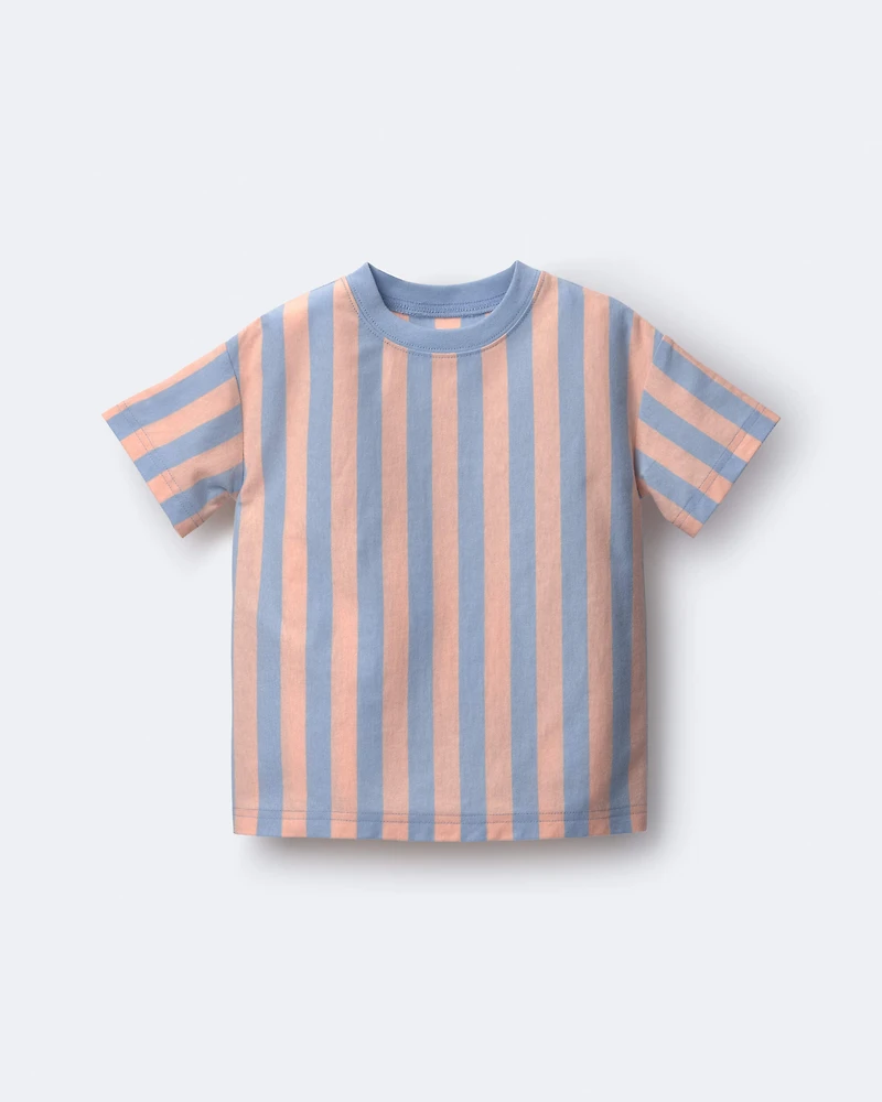 Toddler Boy Relaxed Tee Stripes
