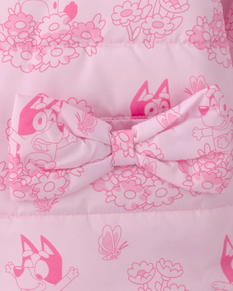 Girls Bluey Fashion Jacket - Pink