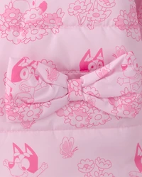 Girls Bluey Fashion Jacket -  Pink