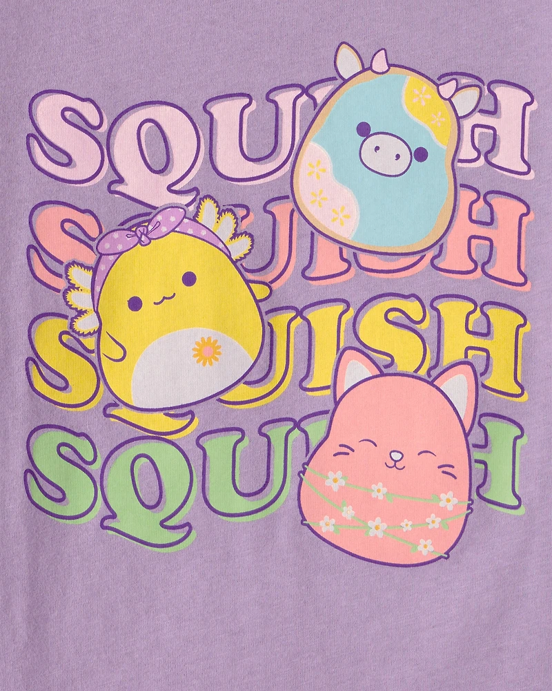 Girls Squishmallow Graphic Tee - Purple