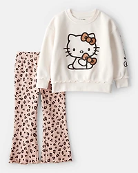 Toddler Girl 2-Piece Hello Kitty Outfit Set