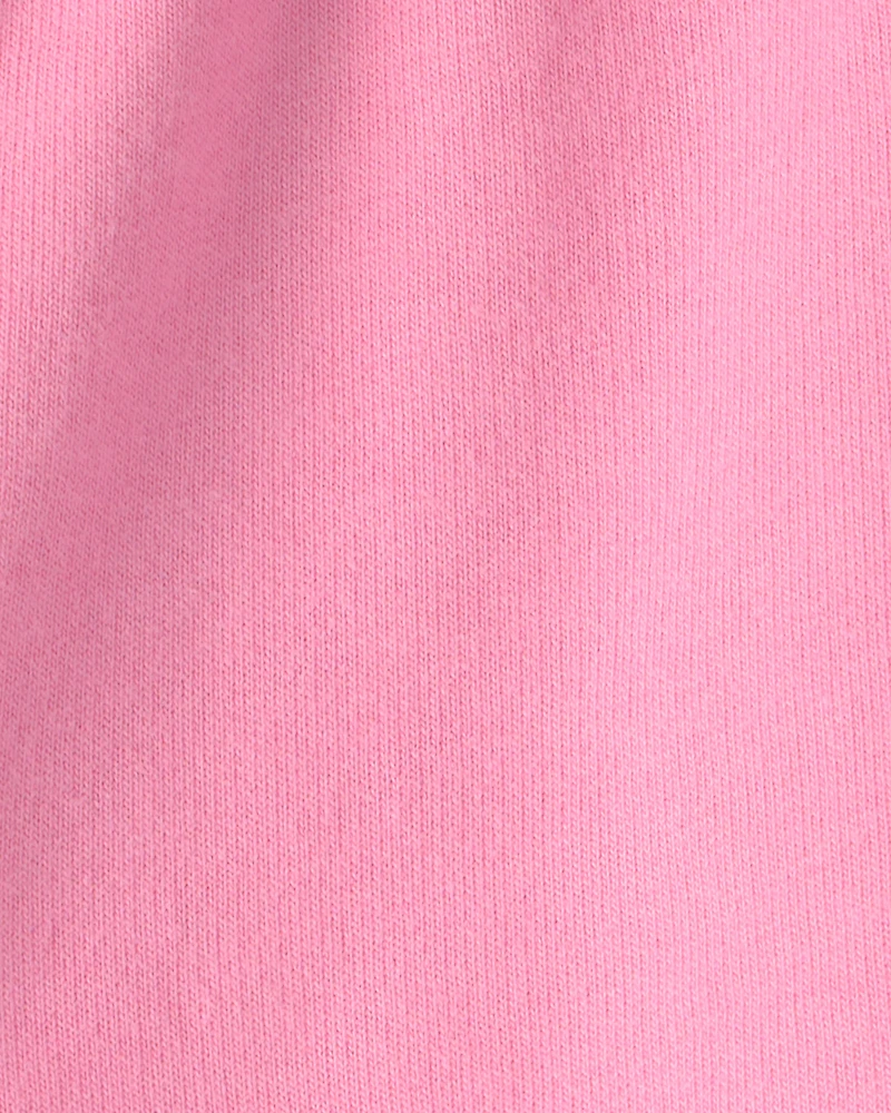 Toddler Girl French Terry Shorts - Pink