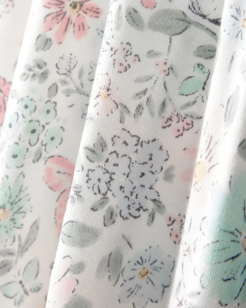 Baby Girl 2-Pack Butterfly Garden PurelySoft Pants - Pink