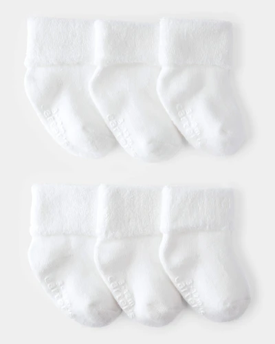 Baby 6-Pack Foldover Booties