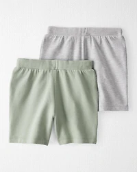 Kid 2-Pack Organic Cotton Shorts
