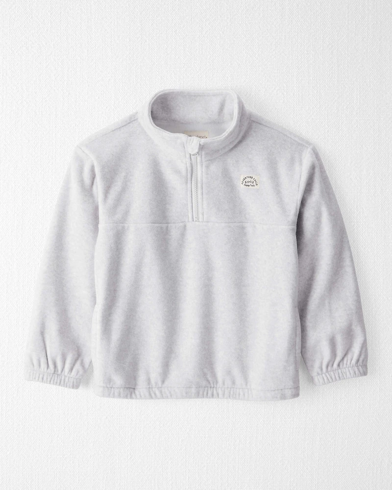 Girls Recycled Microfleece Pullover