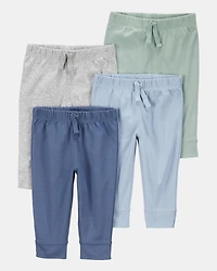 Baby Boy 4-Pack Pull-On Pants
