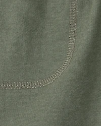 Baby Boy French Terry Shorts - Green