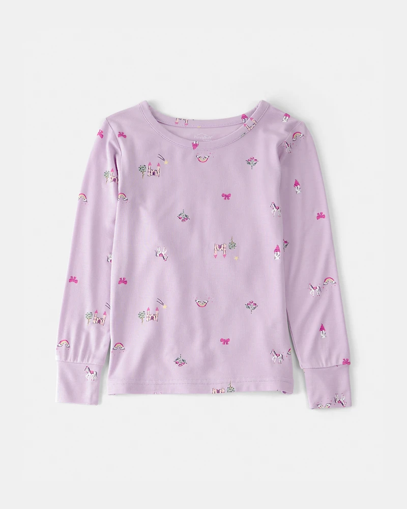 Toddler Girl Fairytale PurelySoft 2-Piece Pyjama Set - Purple