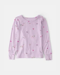 Toddler Girl Fairytale PurelySoft 2-Piece Pyjama Set - Purple