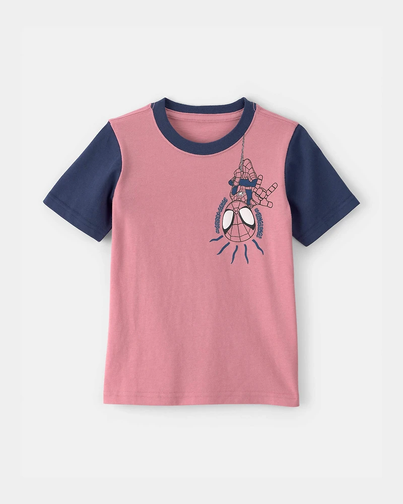 Toddler Boy ©Marvel Spider-Man Graphic Tee - Red/Blue