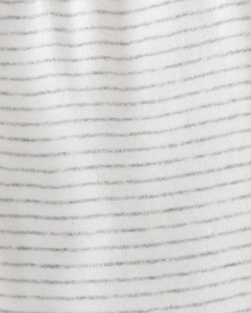 Baby 2-Pack Organic Cotton Rib Footed Pants