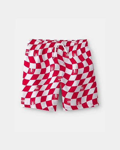 Boys ©Marvel Spider-Man Swim Trunks - Red/White