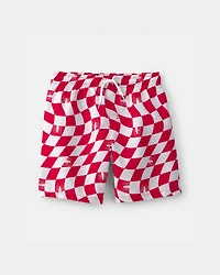 Boys ©Marvel Spider-Man Swim Trunks - Red/White
