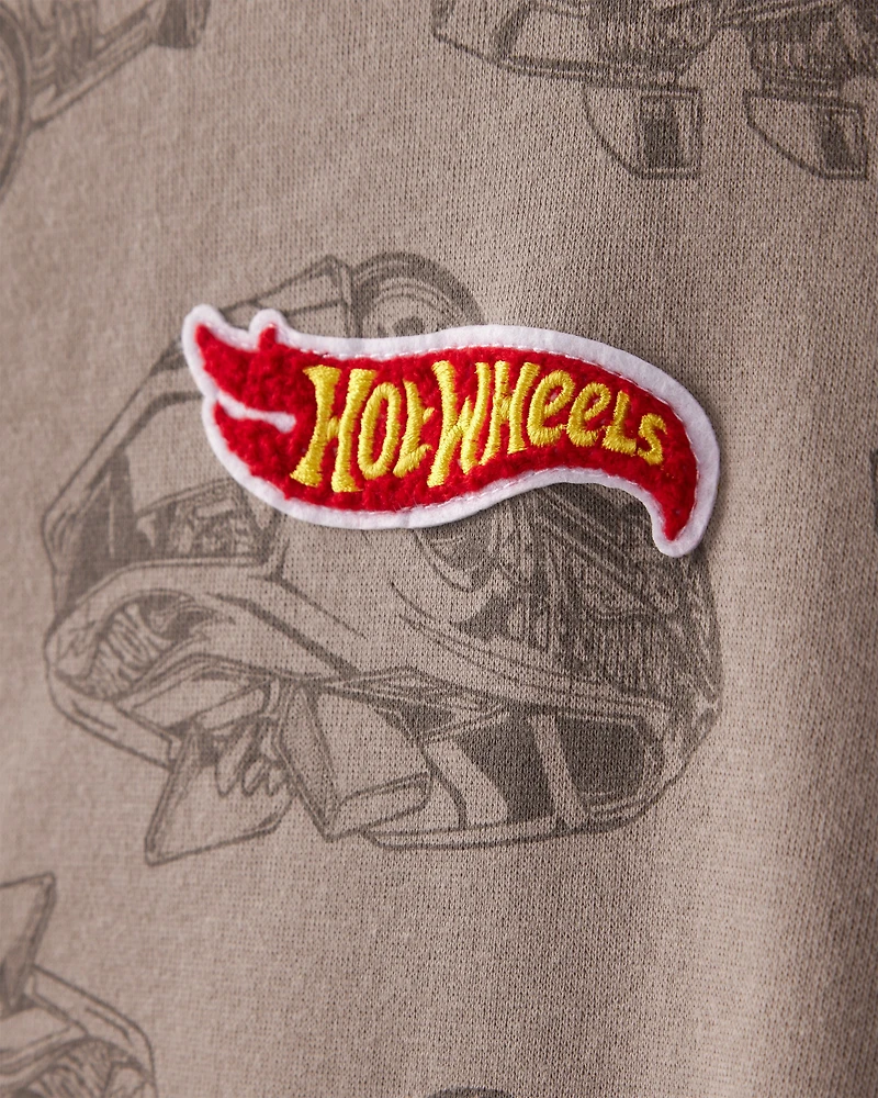Boys Hot Wheels™ Pullover Sweatshirt - Brown