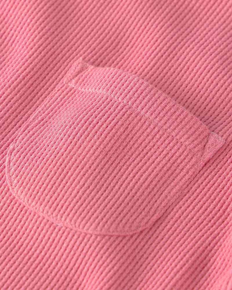 Girls 2-Piece Organic Cotton Top & Short Set