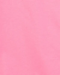 Girls Pink Cotton Tee