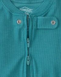 Baby PurelySoft Snug Fit 1-Piece Pyjama - Blue