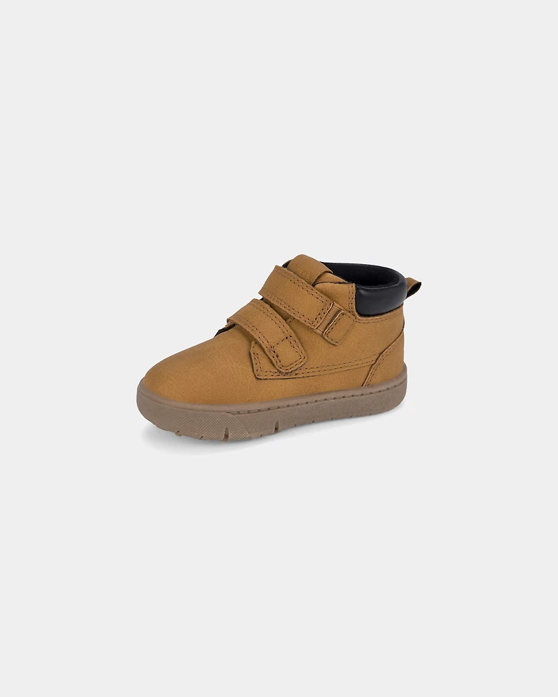 Baby Boy Every Step® First Walker High-Top Boot - Brown