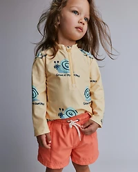 Toddler Boy Swim Trunks - Orange