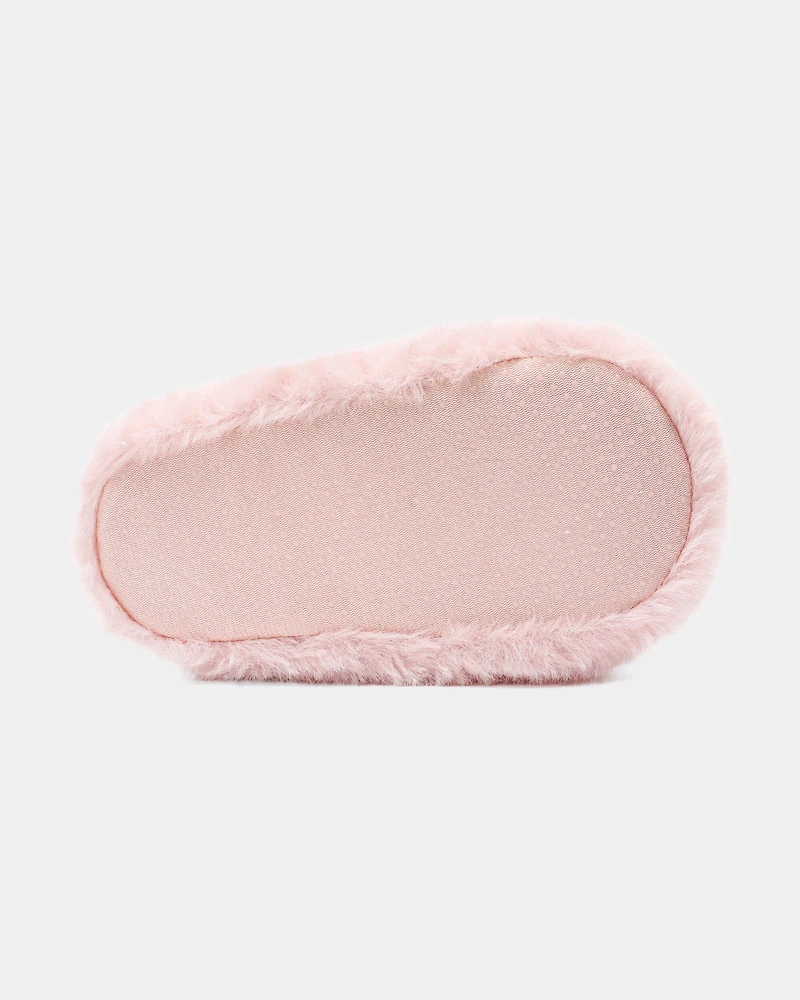 Girls Bunny Slippers - Pink