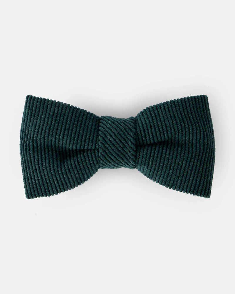 Boys Corduroy Bowtie - Green