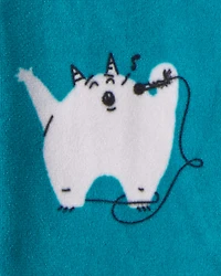 Toddler Boy Monster DreamPlush Snug Fit 2-Piece Pyjamas - Teal