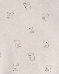 Baby 3-Pack Organic Cotton Bodysuits Aussie Friends Print