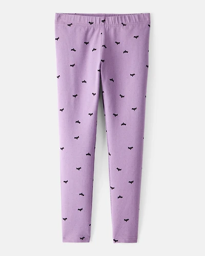 Girls Halloween Bat Leggings