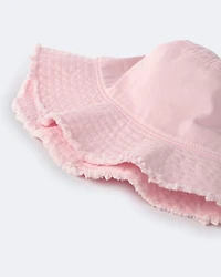 Toddler Girl Bucket Hat - Rose