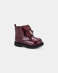 Toddler Girl Fashion Boot - Burgundy