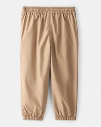 Toddler Boy Joggers - Tan