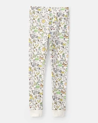 Kid Easter Scavenger Hunt 100% Cotton Snug Fit 2-Piece Pyjama Set - Ivory