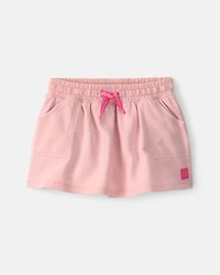 Baby Girl French Terry Skort - Pink