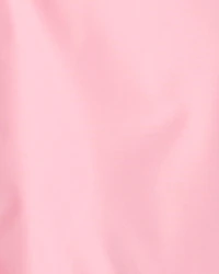 Girls Solid Rain Jacket - Pink