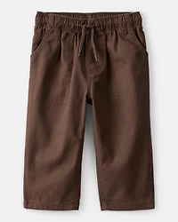 Baby Boy 2-Piece Plaid Shirt and Pants Set