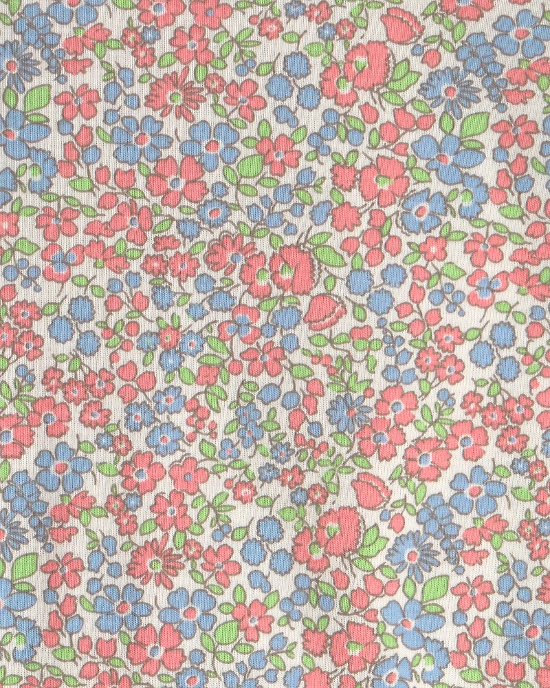 Toddler Girl 2-Piece Organic Cotton Pyjama Floral