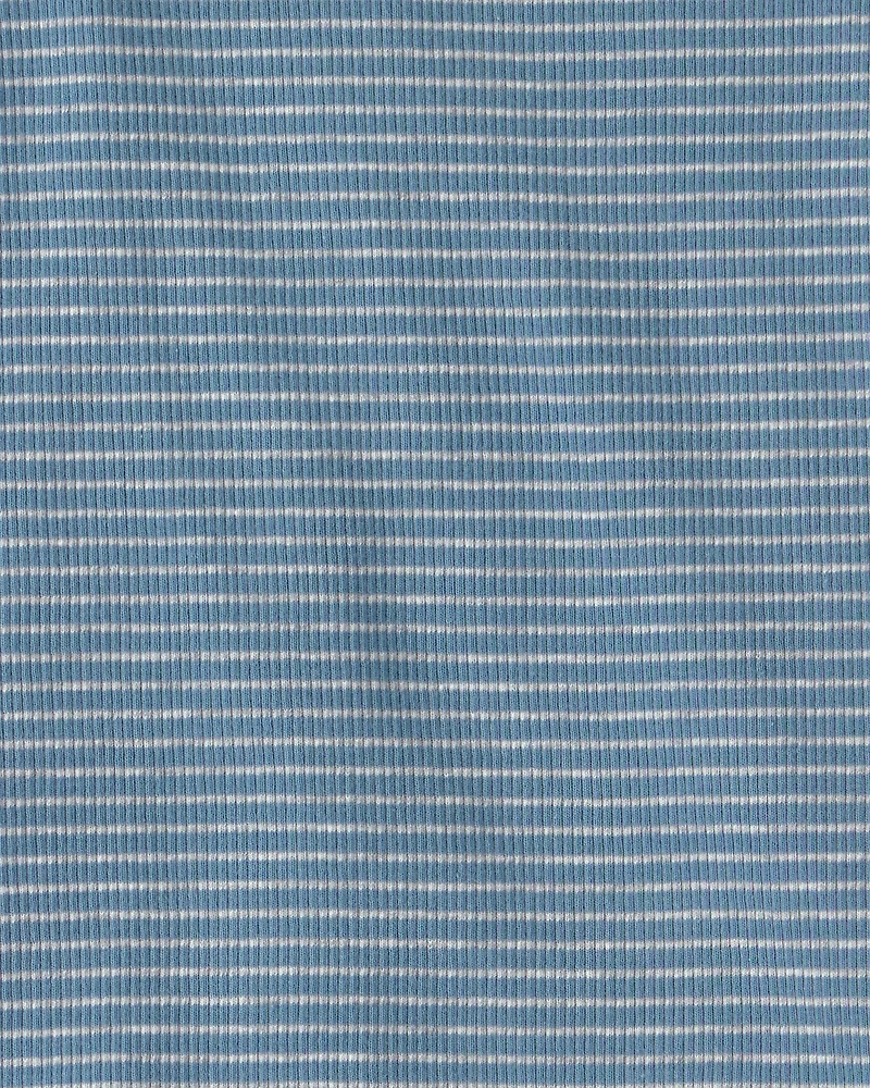 Toddler 2-Piece Organic Cotton Ribbed Pyjama