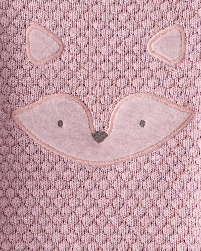 Baby Girl Cotton Long-Sleeve Tee & Pant Set - Pink