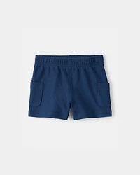 Baby Boy 2-Piece Car Top & Short Set - Blue