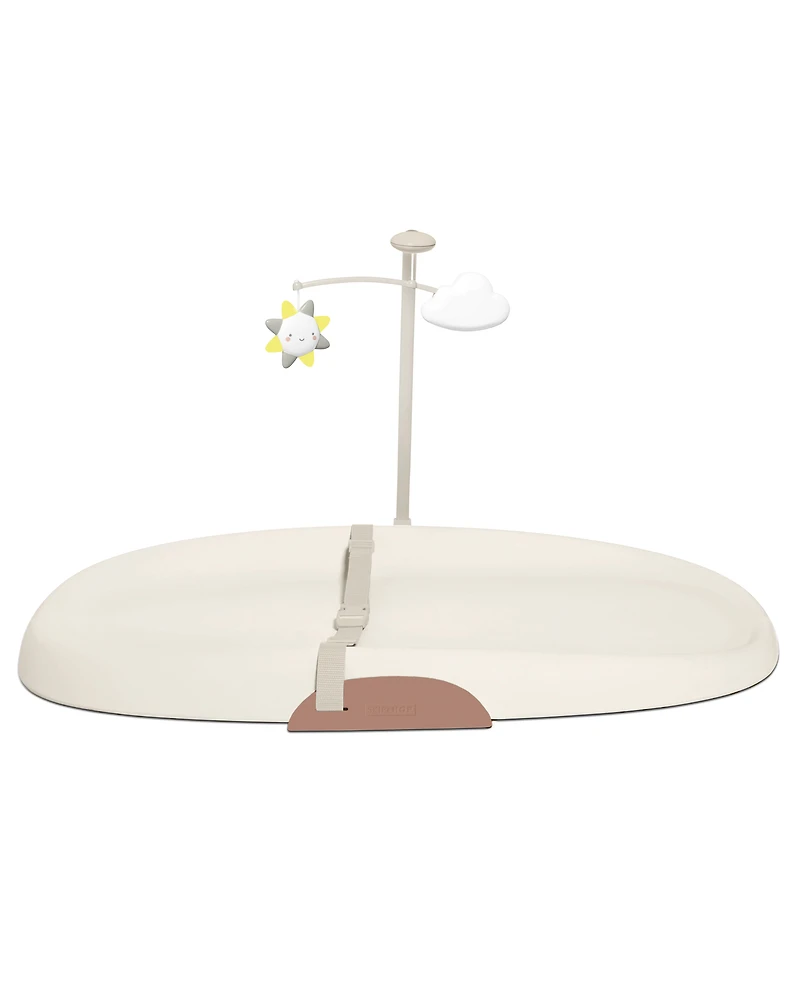 Nursery Style Wipe-Clean Changing Pad - 16 in - Oat