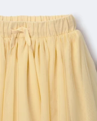 Toddler Girl Avenue Twirl™ Midi with Tulle - Yellow