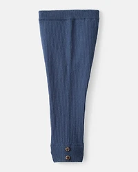 Baby Girl 2-Piece Plaid Short-Sleeve Outfit Set - Blue